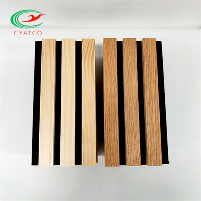 Quality  Mildewproof MDF Acoustic Wall Panels Interior Multipurpose For Office factory