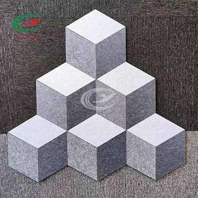 Quality  Beveled Edge PET Acoustic Sound Tiles Noise Cancelling Practical factory