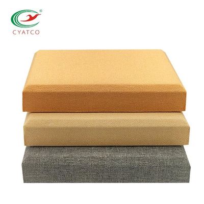 SGS Nontoxic Fabric Acoustic Panel Noise Absorbing For Auditorium Walls