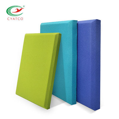 Flavorless Soundproof Fabric Acoustic Panel Rectangle For Meeting Room