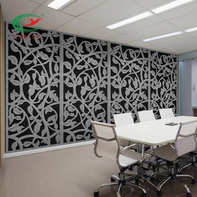 Nontoxic Durable Acoustic Hanging Screens , Multipurpose Polyester Sound Absorber