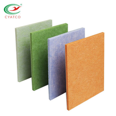 60 Colors Recycled PET Acoustic Panels Lightweight Soundproof