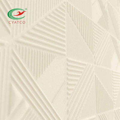 Butterfly Textured Polyester Fiber Acoustic Panel Nontoxic Fireproof