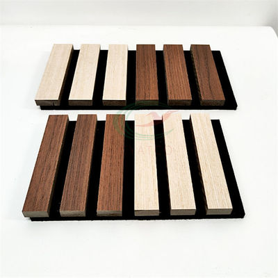 MDF Indoor Wall Sound Acoustic Panel Eco Friendly Heat Insulated