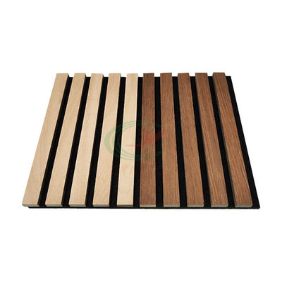 MDF Indoor Wall Sound Acoustic Panel Eco Friendly Heat Insulated