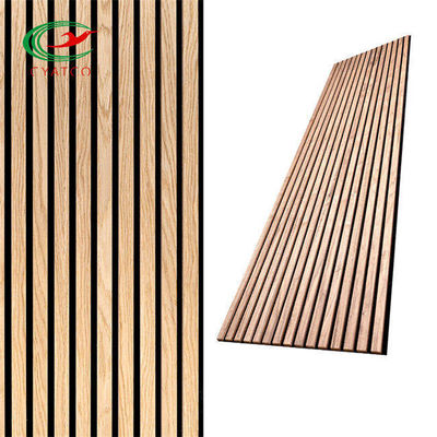 Thickness 21mm Sound Acoustic Panel Wood PET Material Multipurpose
