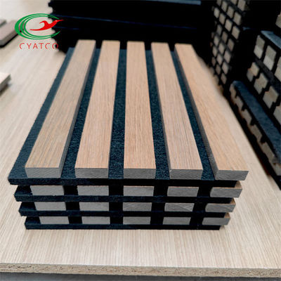 Tasteless Sound Acoustic Panel Wood Slat For Interior Decoration Wall