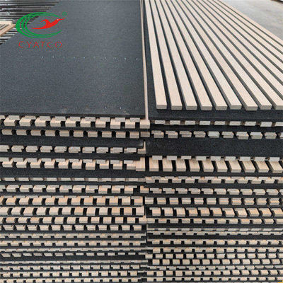 Tasteless Sound Acoustic Panel Wood Slat For Interior Decoration Wall