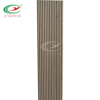 FSC Veneer Acoustic Wall Panels Sound Absorption Fire Retardant