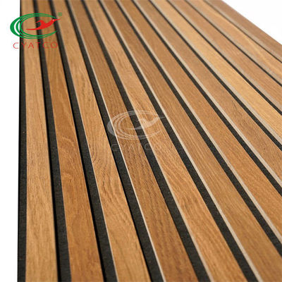 Flavorless Hotel Wood Slat Acoustic Panels Soundproof Durable