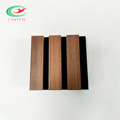 Residential Flavorless Acoustic Wall Panels Natural Walnut Durable