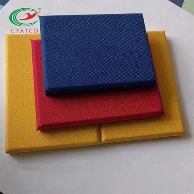 Harmless Nontoxic Fabric Wrapped Sound Panels , Moistureproof Acoustic Panel Fabric