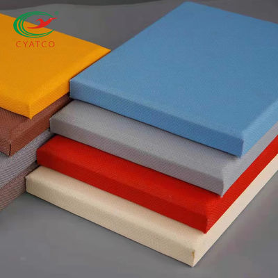 Stable Fiberglass Fabric Acoustic Panel Multiscene Practical