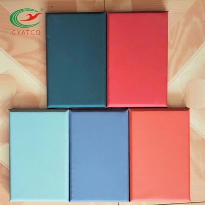 Nontoxic Fabric Wrapped Acoustic Panels , Flameproof Noise Reduction Fabric Panels