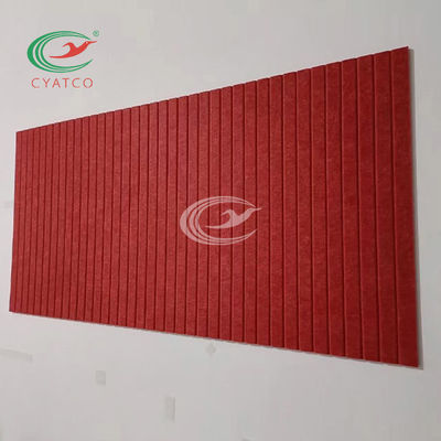 Soundproof Felt Panels For Walls , Meeting Room Polyester Fiber Acoustic Panel