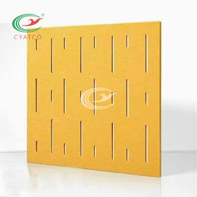 Engraved Nontoxic Felt Wall Panels Sound Absorption For Interior Conference Room