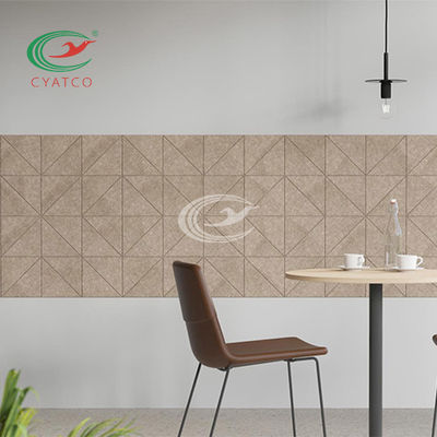 Thickness 9mm Felt Wall Panels PET Soundproof Fire Retardant For Office