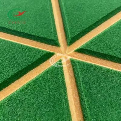 Engraved Nontoxic Felt Wall Panels Sound Absorption For Interior Conference Room