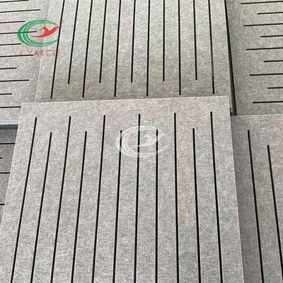 Stable Harmless Acoustic PET Felt Panels , Multipurpose Felt Wall Board