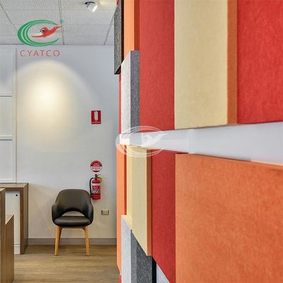 Recycled Indoor Soundproof Tiles For Walls Harmless Eco Friendly