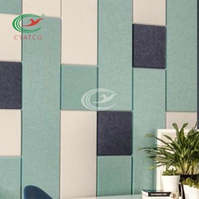 Multicolor Acoustic Tiles Decorative For Soundproofing Nontoxic