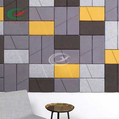 Multicolor Acoustic Tiles Decorative For Soundproofing Nontoxic