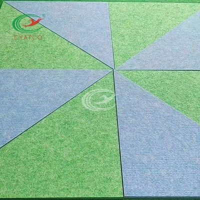 Durable Decorative Acoustic Sound Tiles Mildewproof Lightweight