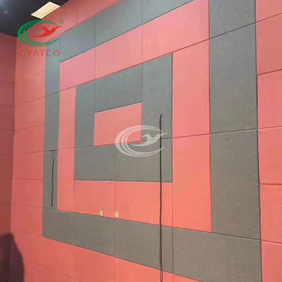 Lightweight Wall Acoustic Sound Tiles PET Felt Nontoxic Sound Proof