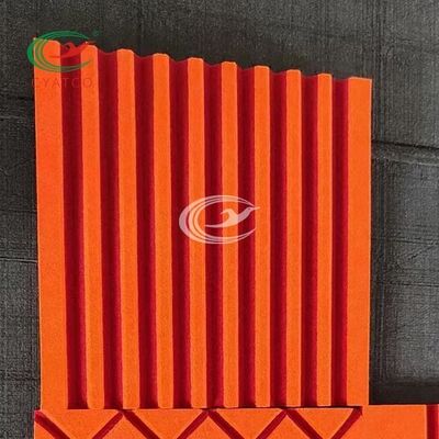 Harmless Interior Fiber Acoustic Panel , Flavorless Sound Absorption Sheet