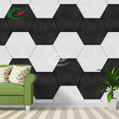 Recycled Polymer Modern Acoustic Wall Panel Class A ASTM E84 40+ Colors