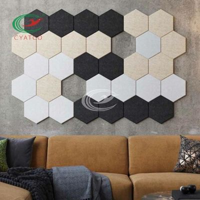 Recycled Polymer Modern Acoustic Wall Panel Class A ASTM E84 40+ Colors