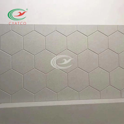 Multiscene Sound Absorbing Panels Hexagon Lightweight Odorless