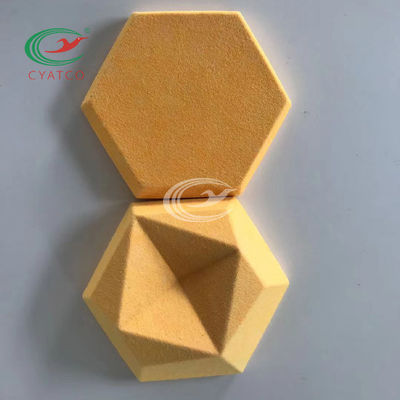 Lightweight 3D Hexagon Acoustic Panels Fireproof Polyester Fiber