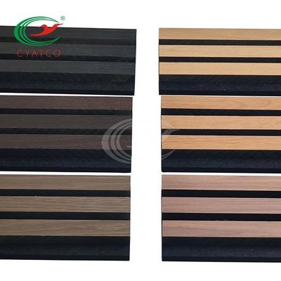 MDF Acoustic Wall Panels Eco Friendly Nontoxic Material