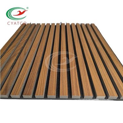 High Durability Acoustic Wall Panels Ceiling Mounted Fire Resistant Wooden Panel