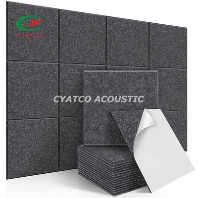 15mm Thickness Sound Proof Felt Wall Panels For Classroom Class El