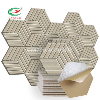 ODM Self Adhesive Hexagon Acoustic Panels For Music Room
